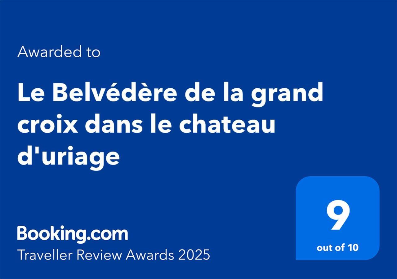 Le Belvedere De La Grand Croix Dans Le Chateau D'Uriage Saint-Martin-dʼUriage Esterno foto